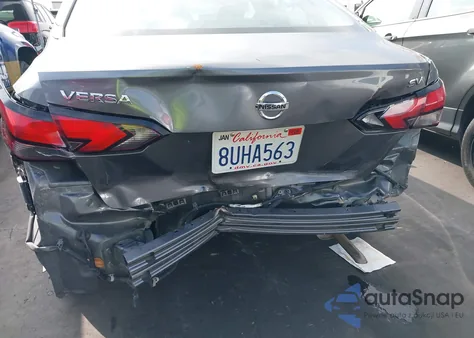 2021 Nissan Versa Sv Xtronic Cvt z USA, uszkodzony, nr VIN 3N1CN8EV6ML845576